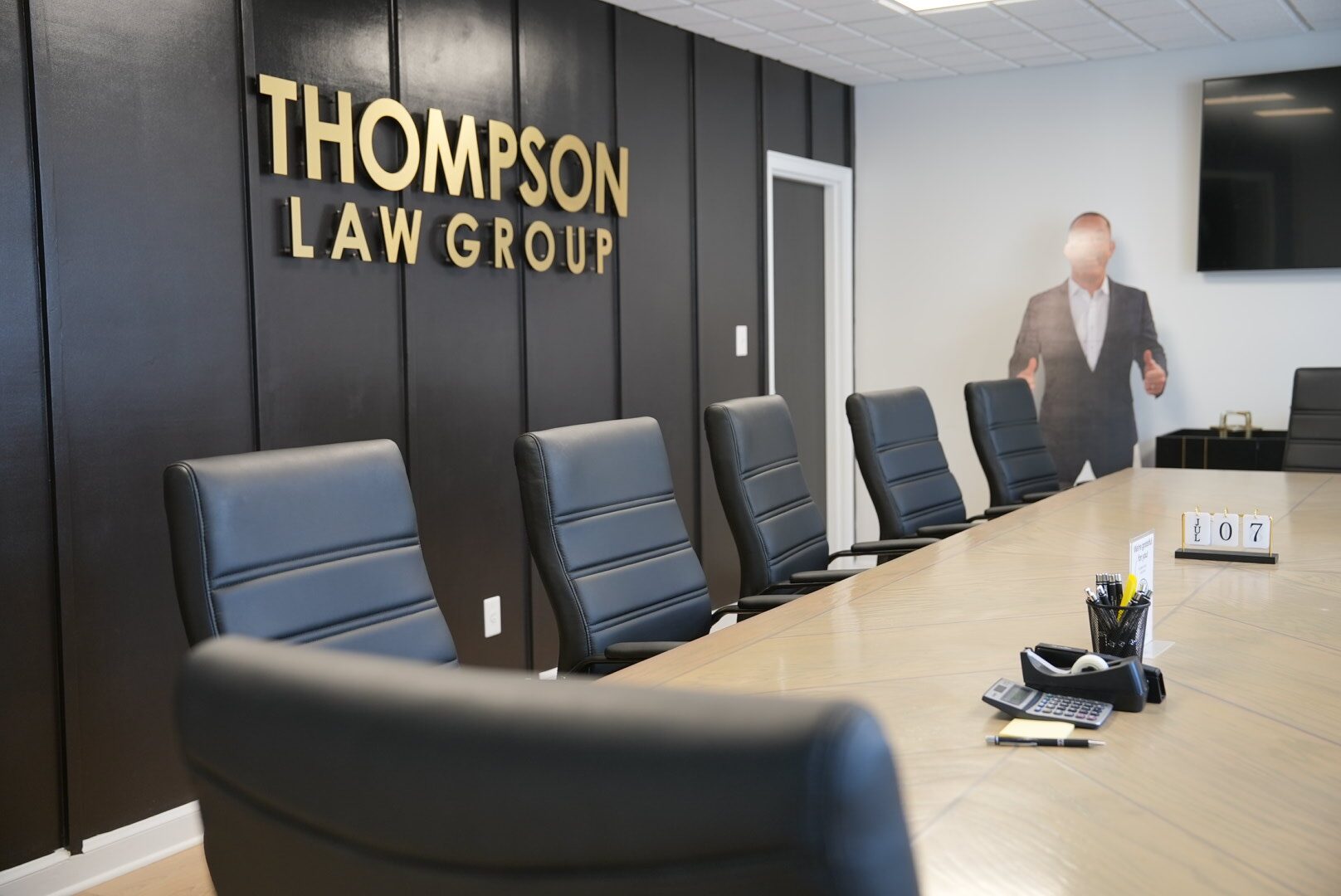 Thompson Law Group boardroom