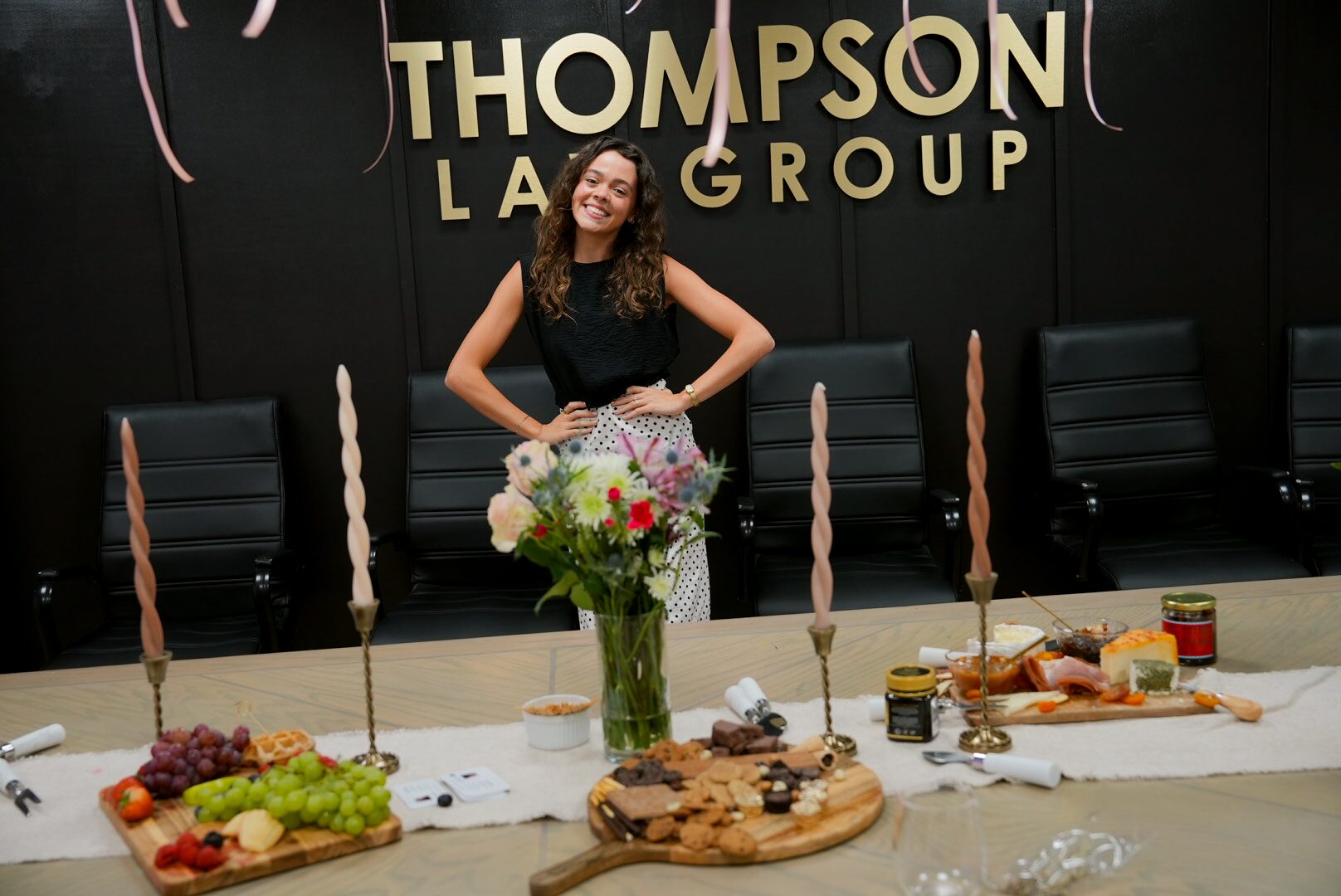 Briana Thompson hosting Boards with Brie